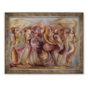 Tablou inramat - Ikahl Beckford - Storming, 70 x 90 cm