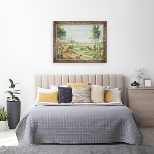Tablou inramat - Isaak van Oosten - Recolta, 60 x 80 cm - Img 3