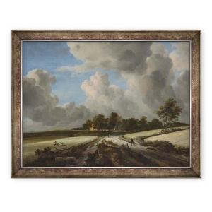 Tablou inramat - Jacob Isaaksz - Domenii de grau, 60 x 80 cm