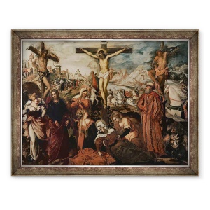 Tablou inramat - Jacopo Robusti Tintoretto - Crucifixion, 70 x 90 cm