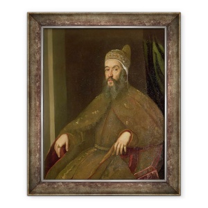 Tablou inramat - Jacopo Robusti Tintoretto - Doge Alvise Mocenigo, 70 x 85 cm
