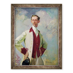 Tablou inramat - Jacques-Emile Blanche - Joseph-Philippe-François de Riquet, Printul de Caraman-Chimay, 70 x 90 cm