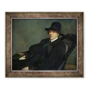 Tablou inramat - Jacques-Emile Blanche - Portretul lui Andre Gide 1869-1951 1912, 70 x 85 cm