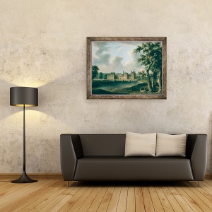 Tablou inramat - James Miller - Castelul Raby, 70 x 90 cm - Img 2