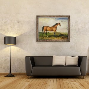 Tablou inramat - James Ward - Vulturul, 70 x 90 cm - Img 2