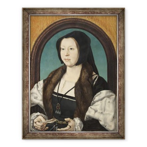 Tablou inramat - Jan Gossaert - Portret De Anna de Berghes, 60 x 80 cm