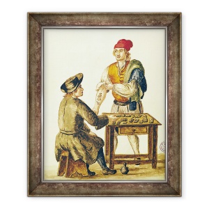 Tablou inramat - Jan van Grevenbroeck - Tatuaj venetian, 70 x 85 cm