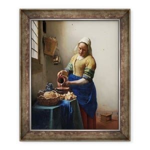 Tablou inramat - Jan Vermeer - Laptareasa, 70 x 85 cm