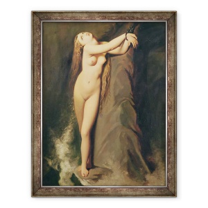 Tablou inramat - Jean Auguste Dominique Ingres - Angelica, 70 x 90 cm