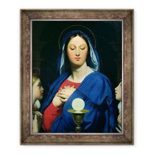 Tablou inramat - Jean Auguste Dominique Ingres - Fecioara din gazda, 70 x 85 cm