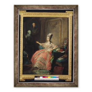Tablou inramat - Jean-Baptiste Andre Gautier D'Agoty - Louise Marie Josephine de Savoia, Contesa de Provence 1753-1810, 70 x 90 cm