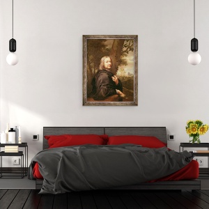 Tablou inramat - Jean Baptiste de Champaigne - Portret De Philippe de Champaigne, 60 x 80 cm - Img 3