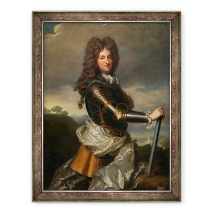 Tablou inramat - Jean Baptiste Santerre - Filip al II-lea, Duce de Orléans, 70 x 90 cm