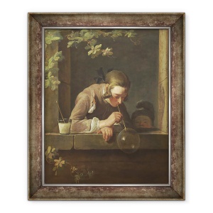 Tablou inramat - Jean-Baptiste Simeon Chardin - Bule de sapun, 50 x 60 cm
