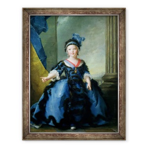 Tablou inramat - Jean-Marc Nattier - Louis-Joseph-Xavier de France 1751-61 Duce de Burgundia, 60 x 80 cm