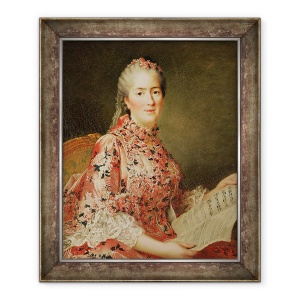 Tablou inramat - Jean-Marc Nattier - Portretul Victoire al Frantei 1733-99, 70 x 85 cm