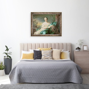 Tablou inramat - Jean-Marc Nattier - Victoire de France ca element al apei, 70 x 90 cm - Img 3