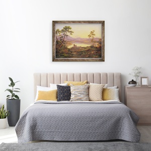 Tablou inramat - Joachim Faber - Peisaj italian, 60 x 80 cm - Img 3