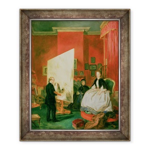 Tablou inramat - John Ballantyne - Frith in studioul sau, 70 x 85 cm
