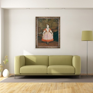 Tablou inramat - John Everett Millais - Menuet, 70 x 90 cm - Img 2