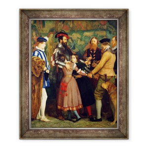 Tablou inramat - John Everett Millais - Rascumpararea, 70 x 85 cm