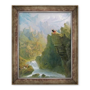Tablou inramat - John Martin - Bard, 50 x 60 cm