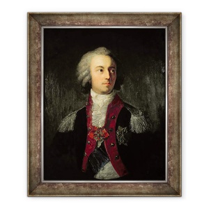 Tablou inramat - Josef Grassi - Printul Adam Kazimierz Czartoryski 1734-1823 c.1780-85, 70 x 85 cm