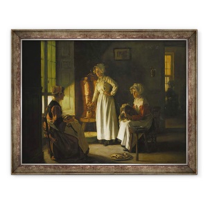 Tablou inramat - Joseph Bail - in camara, 60 x 80 cm