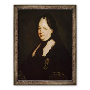 Tablou inramat - Joseph Ducreux - Maria Tereza in doliu, 60 x 80 cm