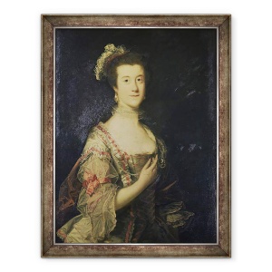 Tablou inramat - Joshua Reynolds - Anne Stanley c.1725-1803 mai tarziu Lady Mendip, 70 x 90 cm