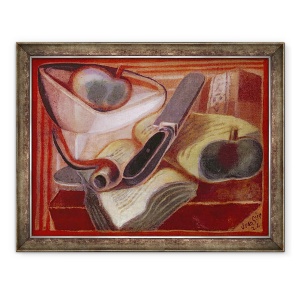 Tablou inramat - Juan Gris - Cartea, 70 x 90 cm