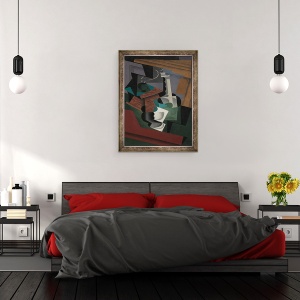 Tablou inramat - Juan Gris - Moara de Cafea, 70 x 90 cm - Img 3