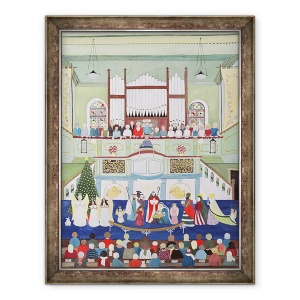 Tablou inramat - Judy Joel - Capela Metodista a soarecelor, 60 x 80 cm