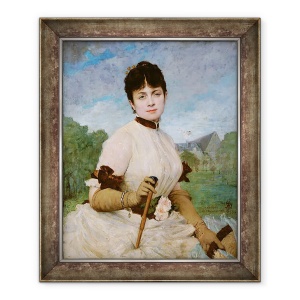 Tablou inramat - Jules Elie Delaunay - Madame Marie Toulmouche, 50 x 60 cm
