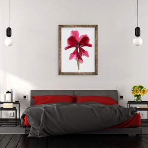 Tablou inramat - Julia McLemore - Dans ciclamen, 2009, 70 x 90 cm - Img 3