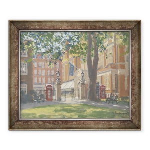 Tablou inramat - Julian Barrow - Mount Street Gardens, Londra, 70 x 85 cm