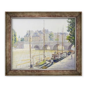 Tablou inramat - Julian Barrow - Pont Neuf, 70 x 85 cm