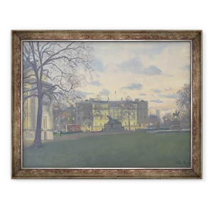 Tablou inramat - Julian Barrow - Seara de primavara, Hyde Park Corner, 70 x 90 cm