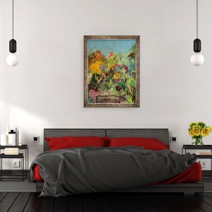 Tablou inramat - Julie Held - Toamna- Zi luminoasa, 60 x 80 cm - Img 3