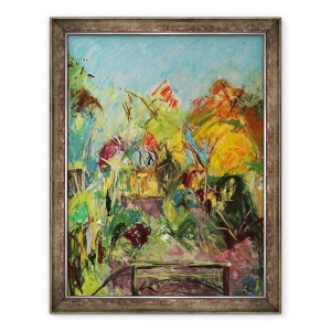 Tablou inramat - Julie Held - Toamna- Zi luminoasa, 70 x 90 cm