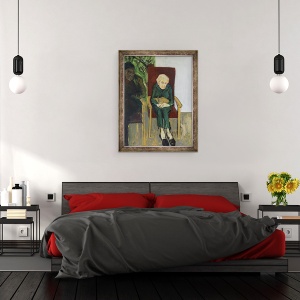 Tablou inramat - Julie Held - Un cuplu casatorit, 2015, 70 x 90 cm - Img 3