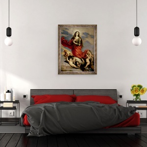 Tablou inramat - Jusepe de Ribera - Adormirea Maicii Domnului Magdalena, 60 x 80 cm - Img 3