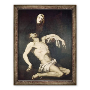 Tablou inramat - Jusepe de Ribera - Coborarea de pe cruce II, 60 x 80 cm