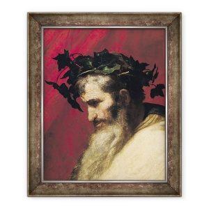 Tablou inramat - Jusepe de Ribera - seful unui batran, 50 x 60 cm