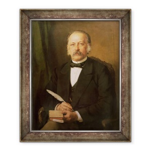 Tablou inramat - Karl Breitbach - Theodor Fontane, 70 x 85 cm
