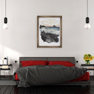 Tablou inramat - Kirstie Adamson - Coasta, 70 x 90 cm - Img 3