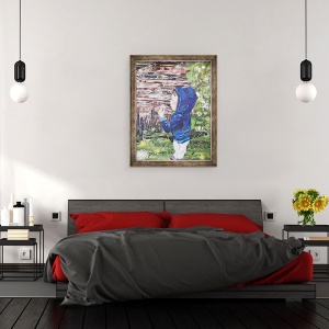 Tablou inramat - Kirstie Adamson - Timp Pretios, 60 x 80 cm - Img 3