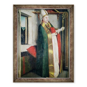 Tablou inramat - Konrad Witz - Sfantul Augustin 354-430 c.1435, 60 x 80 cm