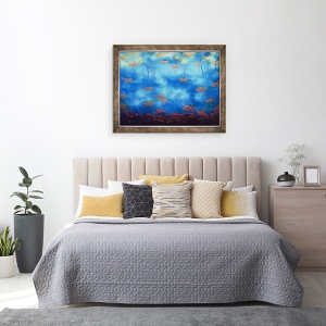 Tablou inramat - Lee Campbell - Nelinistit, 60 x 80 cm - Img 3
