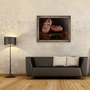 Tablou inramat - Lee Campbell - Rozuri mici, 2020, 60 x 80 cm - Img 2